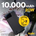 Miniatyrbild 8 av 11: Powerbank 10 000 mAh – Aqiila Powerbird B10B - Laddare för 3 Enheter Samtidigt, 20W Snabbladdning, Perfekt för Vardagsbruk, Svart