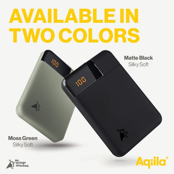 Aqiila Powerbank Powerbird B5M 5 000 mAh mossgrön