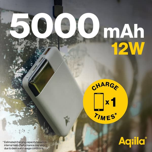 Aqiila Powerbank Powerbird B5M 5 000 mAh mossgrön