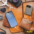 Miniatyrbild 7 av 11: Aqiila Powerbank Powerbird B5M 5 000 mAh mossgrön
