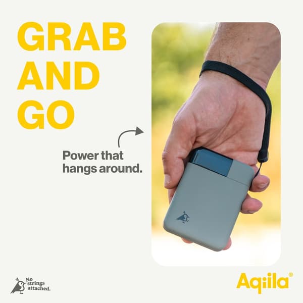 Aqiila Powerbank Powerbird B5M 5 000 mAh mossgrön