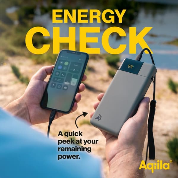 Aqiila Powerbank Powerbird B20M 20 000 mAh mossgrön