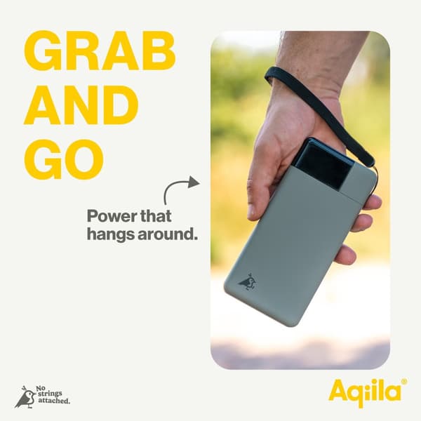 Aqiila Powerbank Powerbird B20M 20 000 mAh mossgrön