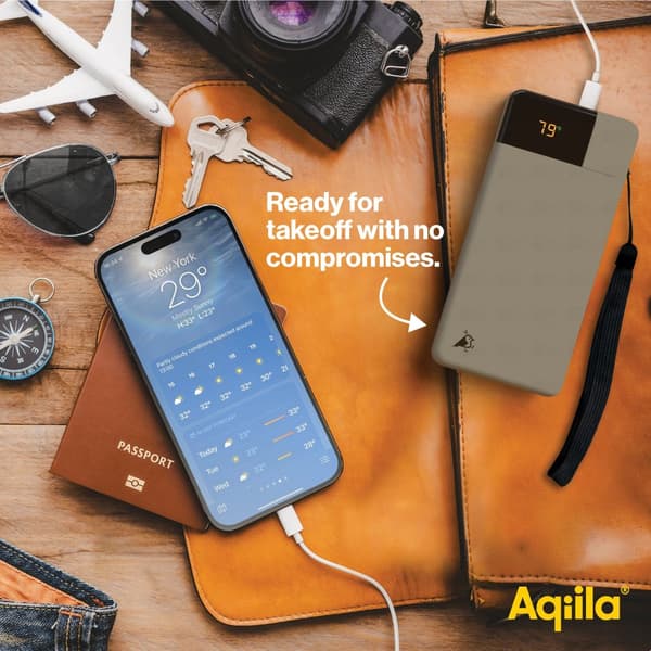 Aqiila Powerbank Powerbird B20M 20 000 mAh mossgrön