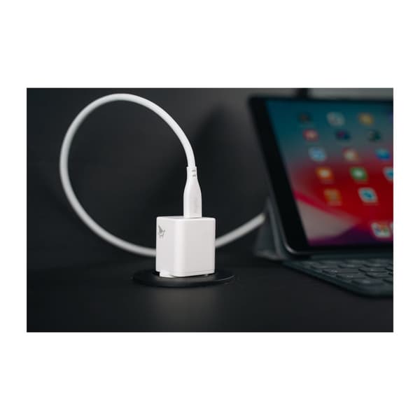 Väggladdare USB-C PD 20W – Aqiila Chargebird W20 för Snabbladdning och Återvunnet Material