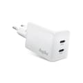 Miniatyrbild 8 av 11: USB Väggladdare GaN 45W – Aqiila Chargebird W45 med 2 USB-C-portar för Snabbladdning och Återvunnet Material
