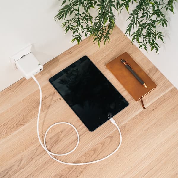 USB-C till Lightning Kabel 1m | MFI-Certifierad Snabbladdningskabel 30W | Silikon, Trasselfri, För iPhone & iPad | Aqiila Cablebird CS21