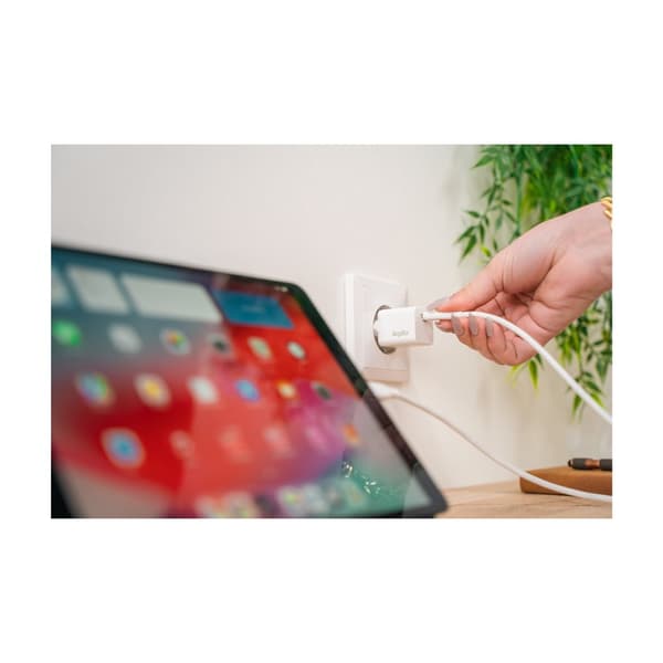 USB-C till Lightning Kabel 1m | MFI-Certifierad Snabbladdningskabel 30W | Silikon, Trasselfri, För iPhone & iPad | Aqiila Cablebird CS21