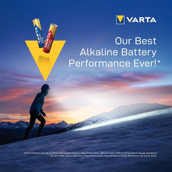 Varta Aaa Lr03 Alkalisk Batteri Blå