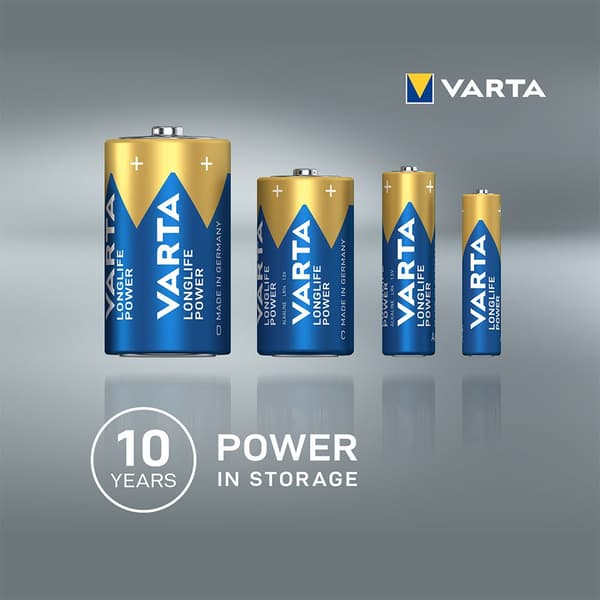 Varta Aaa Lr03 Alkalisk Batteri Blå