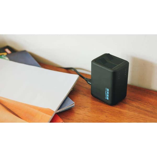 Gopro Dual Battery Hero13 Black Laddare Durchsichtig