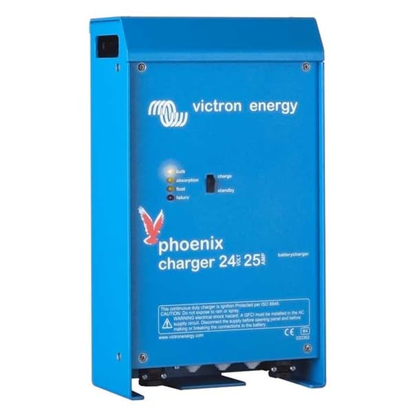 Victron Energy Oplader Phoenix 24/25 (2+1) Transparent