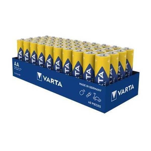 Varta Lr06 Batteri 40 Enheder Gylden