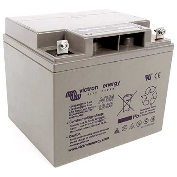 Victron Energy Batteri Agm 12v/38ah Søvfarvet