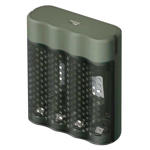 Gp Batteries 51/270 4-ports Usb-oplader Med 4xaa Nimh 2600mah Sort