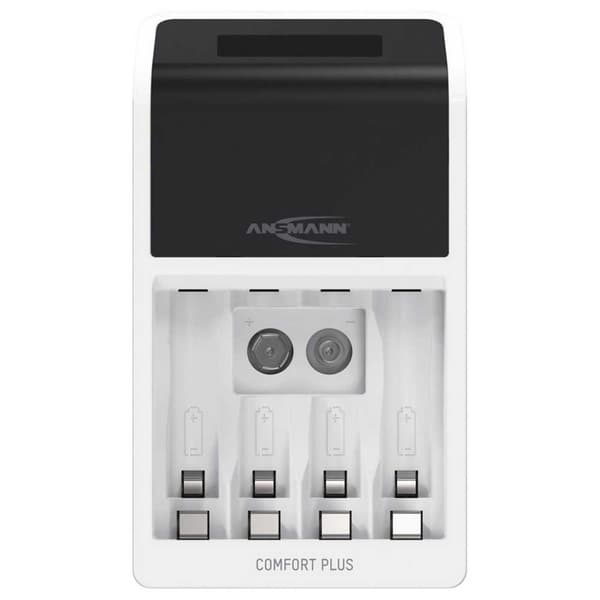 Ansmann Akku 1001-0094-01 2100mah Batterioplader Sort Svart, Vit
