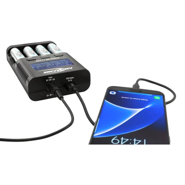 Ansmann Powerline 4.2 Pro 1001-0079 Batterioplader Sort