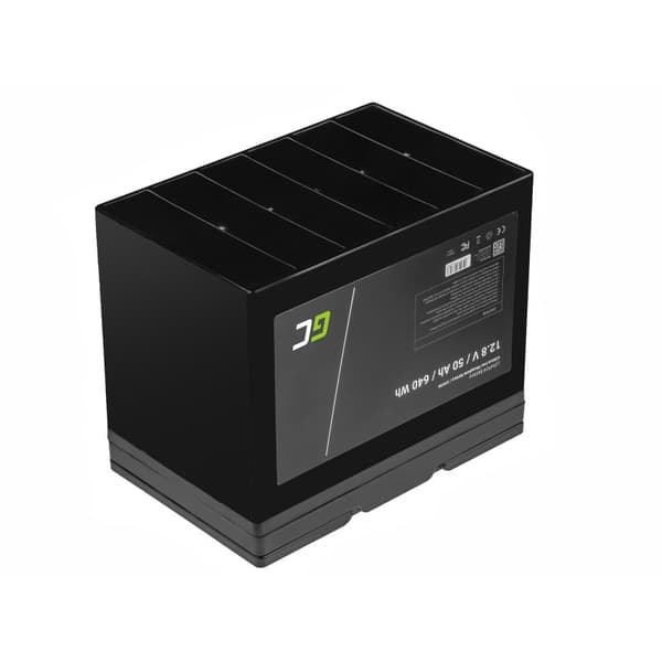 Green Cell CAV06 bilbatteri Lithiumjernfosfat (LiFePO4) 50 Ah 12,8 V Marine / Fritid