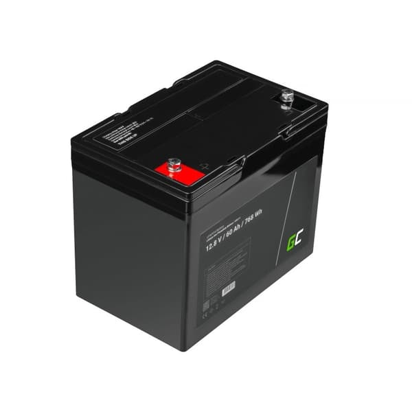 Green Cell CAV11 bilbatteri Lithiumjernfosfat (LiFePO4) 60 Ah 12,8 V Marine / Fritid