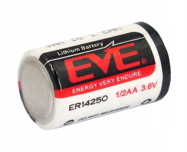 LITHIUM BATTERI ER14250 1/2 AA 3,6V 1200mAh 1stk.