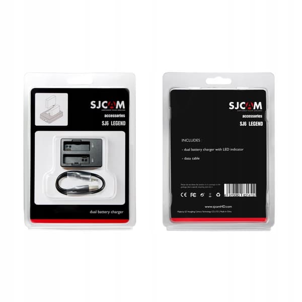 Dobbelt oplader SJCAM SJ6 LEGEND DUAL