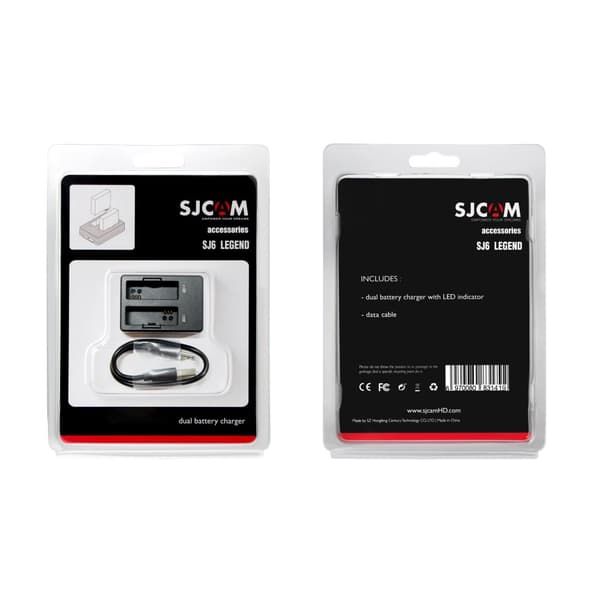 Dobbelt oplader SJCAM SJ6 LEGEND DUAL