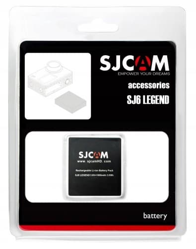 ORIGINAL BATTERI BATTERI TIL SJCAM SJ6 KAMERAER