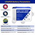 Miniatyrbillede 2 af 2: 12V 100Ah LiFePO4 Batteripakke, Høj Energikapacitet, Lang Levetid,12V 100Ah(Mini) 1STK