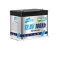 Miniatyrbillede 1 af 2: LiFePO4-batteri, 12V 100Ah kapacitet, 1280Wh energi,12V 100AH 1280Wh