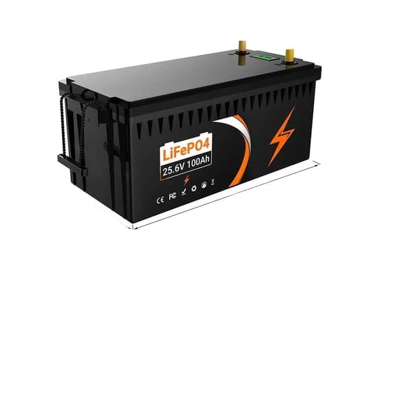 Litiumbatteri, 12V 100Ah, 24V 100Ah, Snabbladdning,24V 100Ah Lifepo4
