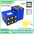 Miniatyrbillede 2 af 2: LiFePO4-batteri, 320Ah kapacitet, 4000 cyklusliv,320AH nød 4stk