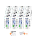 Miniatyrbillede 1 af 2: CR123A genopladeligt batteri, 3,7V spænding, 2650mWh kapacitet,16 stk. Batteri