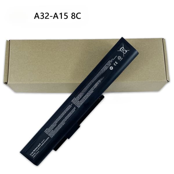 Laptopbatteri, 8 celler, 4400mAh kapacitet, 14.4V spænding