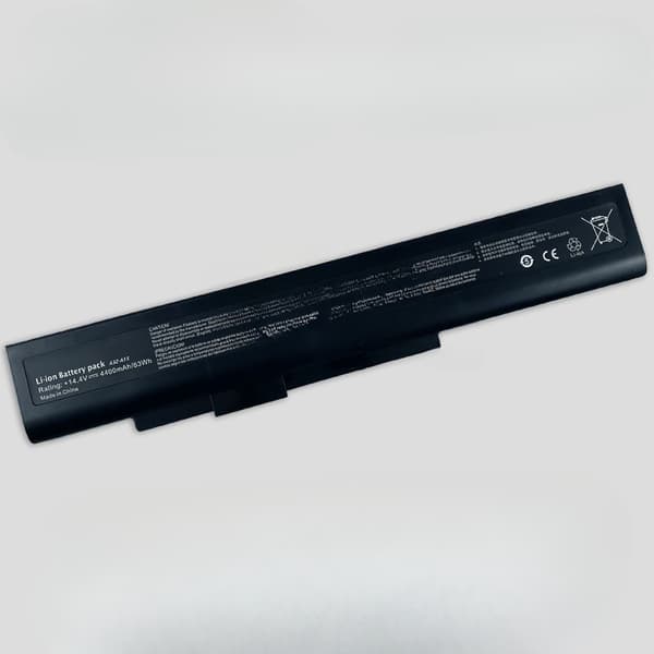 Laptopbatteri, 8 celler, 4400mAh kapacitet, 14.4V spænding