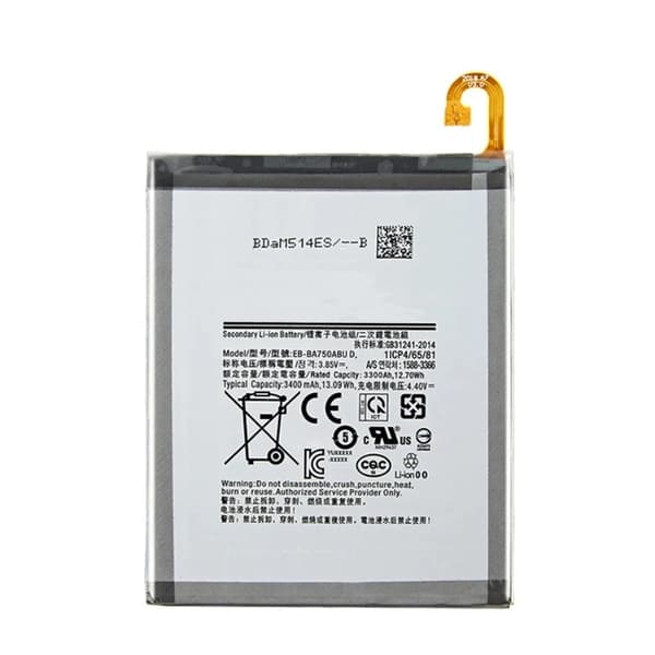 A7 2018 Batteri, 3300mAh Kapacitet, Kompatibel Erstatning,EB-BA750ABU 2pcs