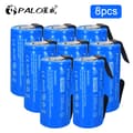Miniatyrbillede 2 af 2: PALO 32700 LiFePO4-batteri, 7200mAh kapacitet, 3,2V spænding,8 stk