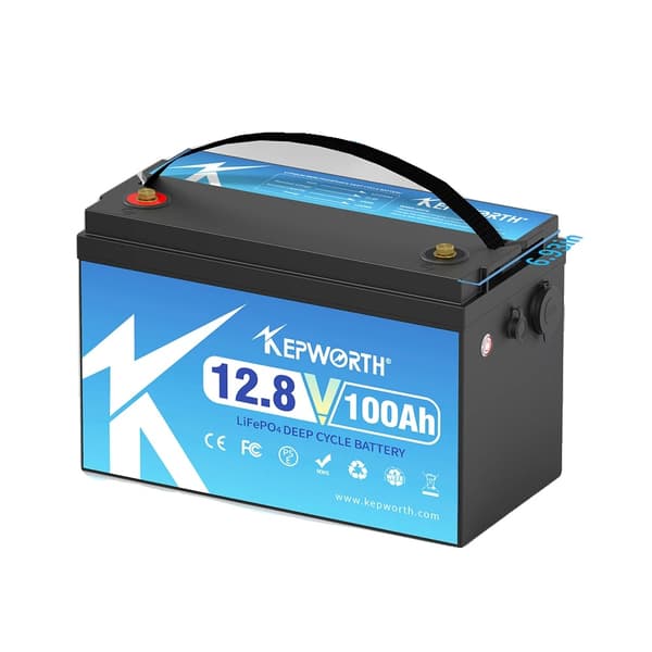 12V Lithium Jern Fosfat Batteri, 100Ah Kapacitet, Dybcyklus Ydeevne,12V 100AH 332mm