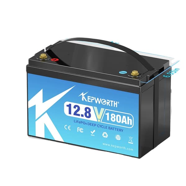 12V Lithium Jern Fosfat Batteri, 100Ah Kapacitet, Dybcyklus Ydeevne,12V 180AH
