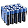 Miniatyrbillede 1 af 2: 3500mWh Li-ion AA-batteri, Hurtigopladning, Høj afladningshastighed,20 stk. batteri, 1,5V