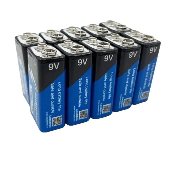 9V genopladeligt batteri, 1100mAh kapacitet, miljøvenlig certificering,10 STK 9V 1100mah, 9V