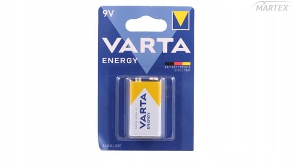 9V alkalisk batteri Varta Energy 6LP3144