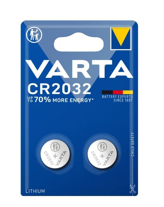 CR2032 batteri bl.2