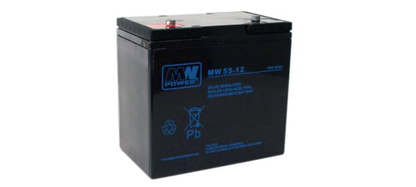 AGM-batteri 12V/55Ah, 226*135*214 (T16)