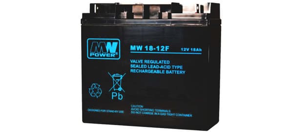 AGM batteri 12V/18Ah, 181*77*167 (T3)