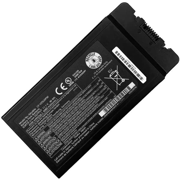 CF-54 Laptopbatteri, 11,1V spænding, 4200mAh kapacitet, certificerede sikkerhedsstandarder