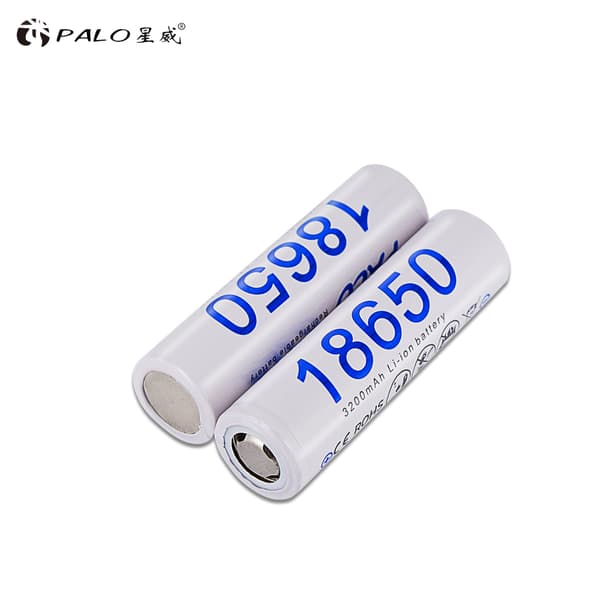 PALO 18650 Lithium Genopladelige Batterier, 3200mAh Kapacitet, 40 Styk Sæt,40 stk.