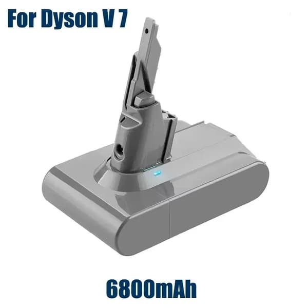 V7 Akku, Li-Ion 21.6V, 6800mAh ja 12800mAh vaihtoehdot,6800mAh