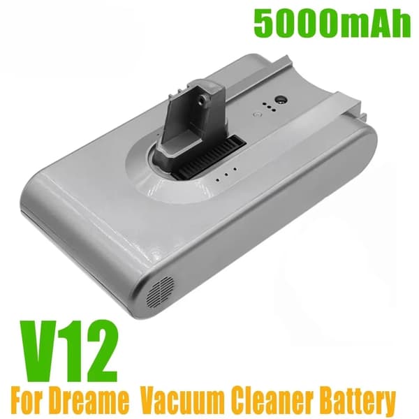 Akkumuutos Dreame-imurille, 5000mAh kapasiteetti, Li-Ion-teknologia,V12-5000mAh