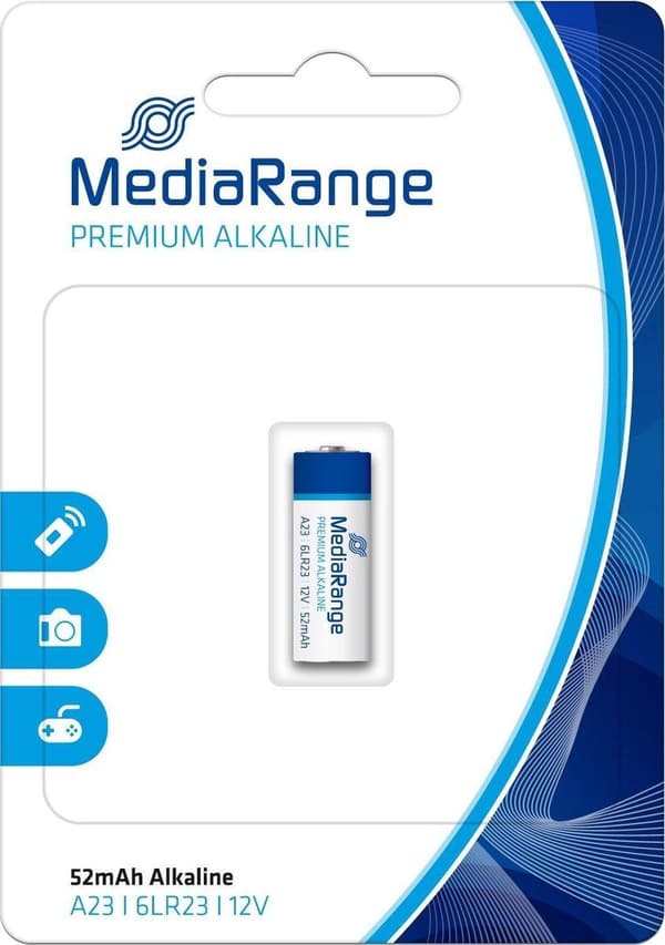 MediaRange MRBAT114 husholdningsbatteri Engangsbatteri A23 Alkaline 12 V