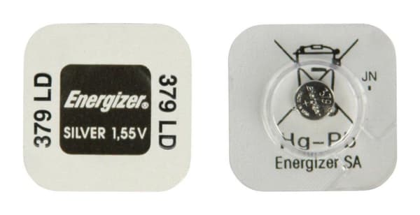 Energigiver knapcelle batteri Sr63/sr521 Sw 1,55v pr.